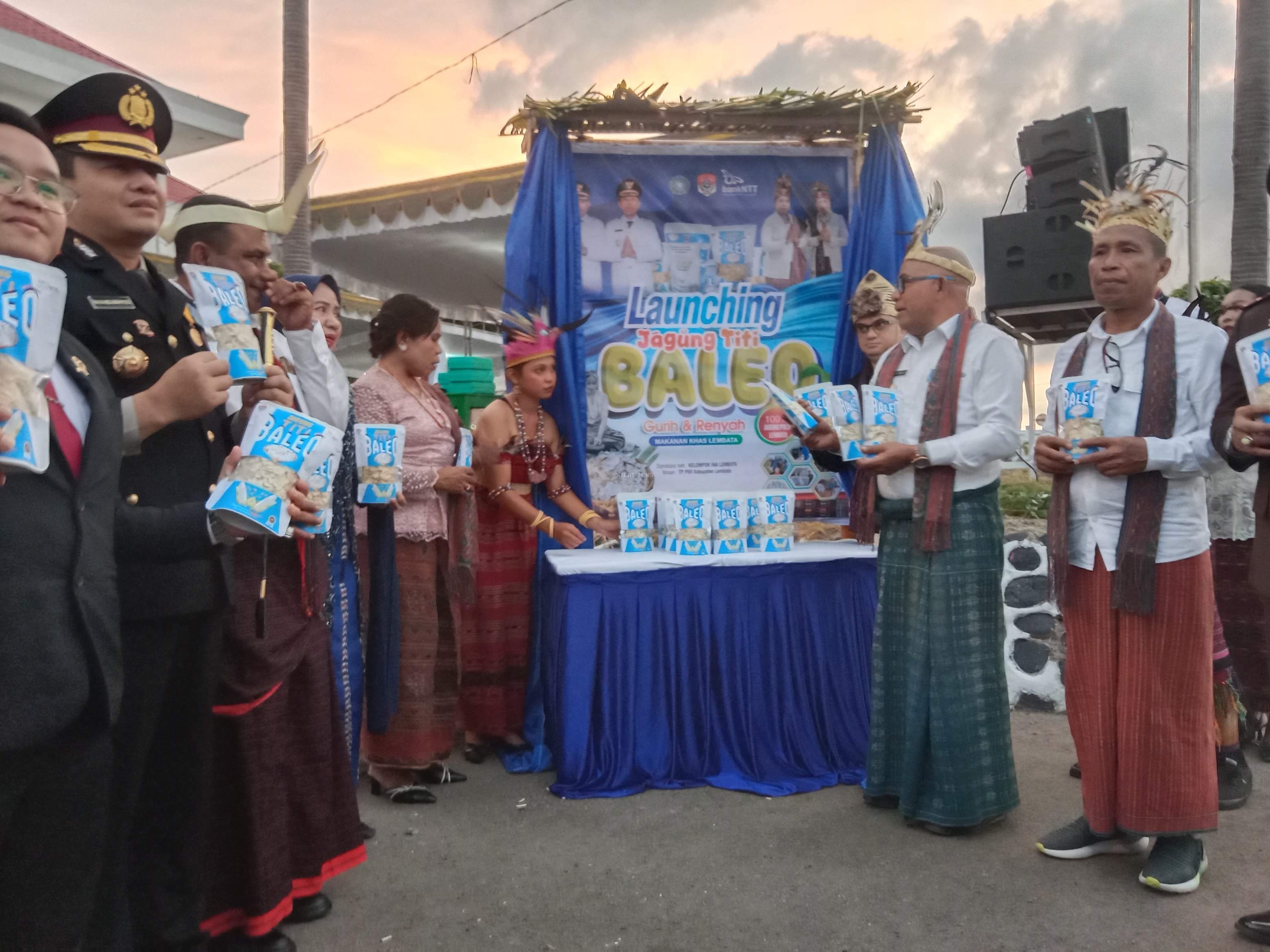 Dukung Pertumbuhan Ekonomi, Bank NTT Cabang Lewoleba Luncurkan Produk UMKM Jagung Titi Baleo